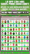 Skins para Minecraft PE & PC screenshot 0