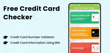 Credit Card Number Validator screenshot 1