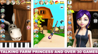Говоря Princess: Farm Village screenshot 7