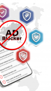 मुफ्त विज्ञापन अवरोधक - AdBlock प्लस + ​​Ad screenshot 4