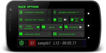 LapTrax - Advanced Lap Timer screenshot 2