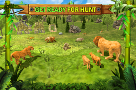 Jungle Lion Kingdom Lion Family screenshot 2
