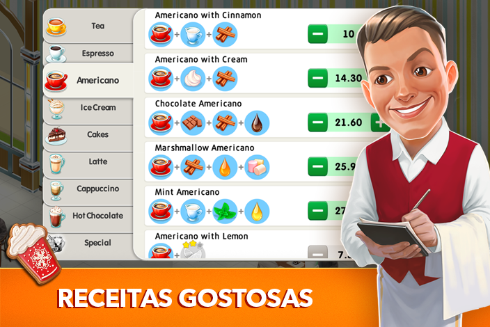 Baixar Minha Cafeteria - Jogo de Restaurante APK