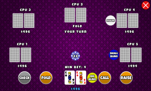 Texas Holdem Multiplayer screenshot 4