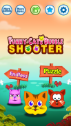 Funny Cats Bubble Shooter screenshot 0