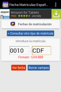 Fecha de Matriculación España screenshot 4