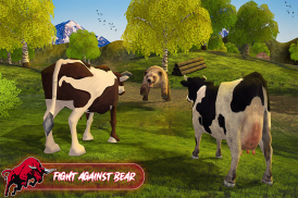 Wild Bull Family Survival Sim screenshot 8