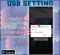 USB SETTINGS screenshot 0