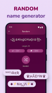 Nickname Maker: Name Generator screenshot 1