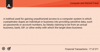 CFE Exam Prep Flashcards screenshot 2