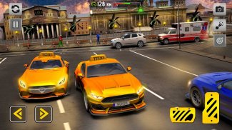 Grand taxi simulator: moderno jogo de táxi 2020 screenshot 5