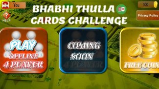 Bhabhi Thulla Cards Challenge screenshot 1