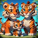 Tiger Survival Simulator icon