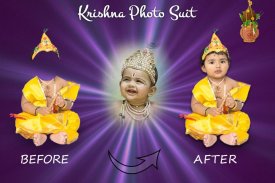 Krishna Photo Suit- Photo Suit screenshot 0