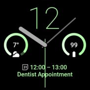 Basic Analog: Watch face screenshot 4