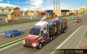 Euro Truck Driving Simulator Transport Truck Games screenshot 23