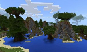 Map Massive Custom Biomes MCPE screenshot 0