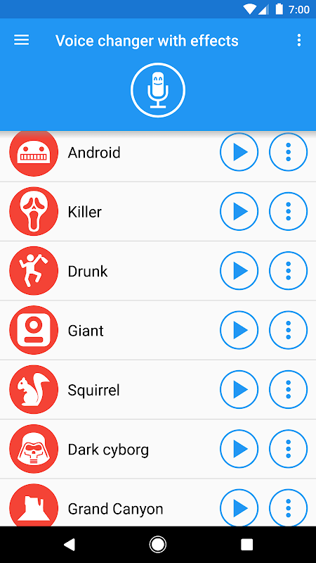 Effets de voix et changeur de APK pour Android Télécharger