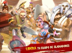 Gladiator Hero Clash: Juego de lucha y estrategia screenshot 9