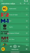 Lithuanian radio stations screenshot 1