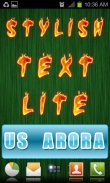 Stylish Text lite screenshot 2