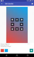 Gradient Color Wallpaper - Couleur unique, dégradé screenshot 1