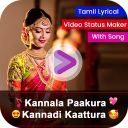 Animated Tamil Lyrical Video Status Maker