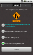 Jogo das Placas de Trânsito screenshot 3