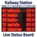 Railway Station Live Board Icon