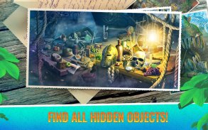Mystery Island Hidden Object Game – Treasure Hunt screenshot 2