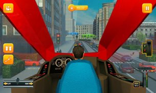 Gyroscopic Bus Simulator 2019 Futuristic Bus Games screenshot 2