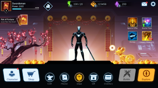 Overdrive II: Epic Battle Stickman - Shadow Game screenshot 0