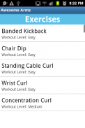 Awesome Arm Workout screenshot 1