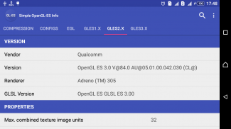 Simple OpenGL-ES Info screenshot 5
