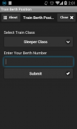 Train Berth/Seat Position screenshot 1