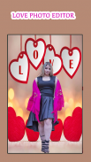 Valentine Love Photo Editor screenshot 2