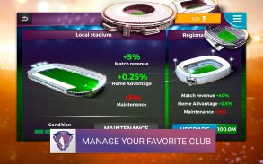 Women's Soccer Manager - Football Manager Game screenshot 1