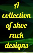 Collection of shoe rack designs screenshot 7