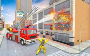 911 Rescue Fire Truck 3D Sim screenshot 3