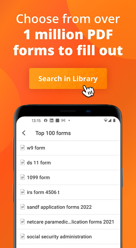 pdfFiller Edit Sign & Fill PDF - APK Download for Android