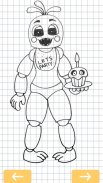 How to draw Five Nights at Freddy's FNAF screenshot 1