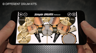 Simple Drums Deluxe - Drum Kit screenshot 2