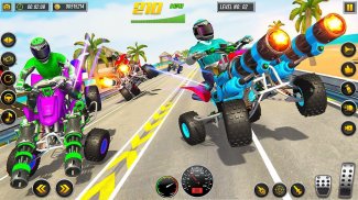 ATV Quad Bike Atış ve Yarış Simülatörü screenshot 1