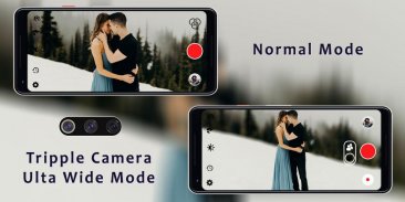 Portrait Mode Video Camera - DSLR HD Triple Camera screenshot 2