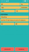 BMI & Calorie Burn Calculator screenshot 1