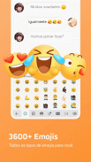 Teclado Emoji Facemoji lite screenshot 1