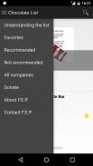 Chocolate List screenshot 4