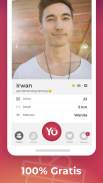 YoCutie - Aplikasi Kencan 100% Gratis screenshot 5