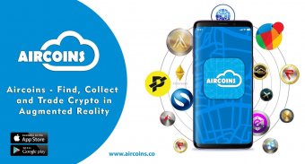Aircoins Augmented Reality Treasure Hunt screenshot 3