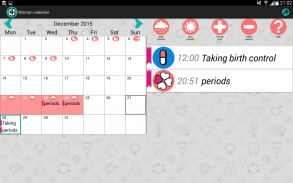 Женский календарь менструаций screenshot 0